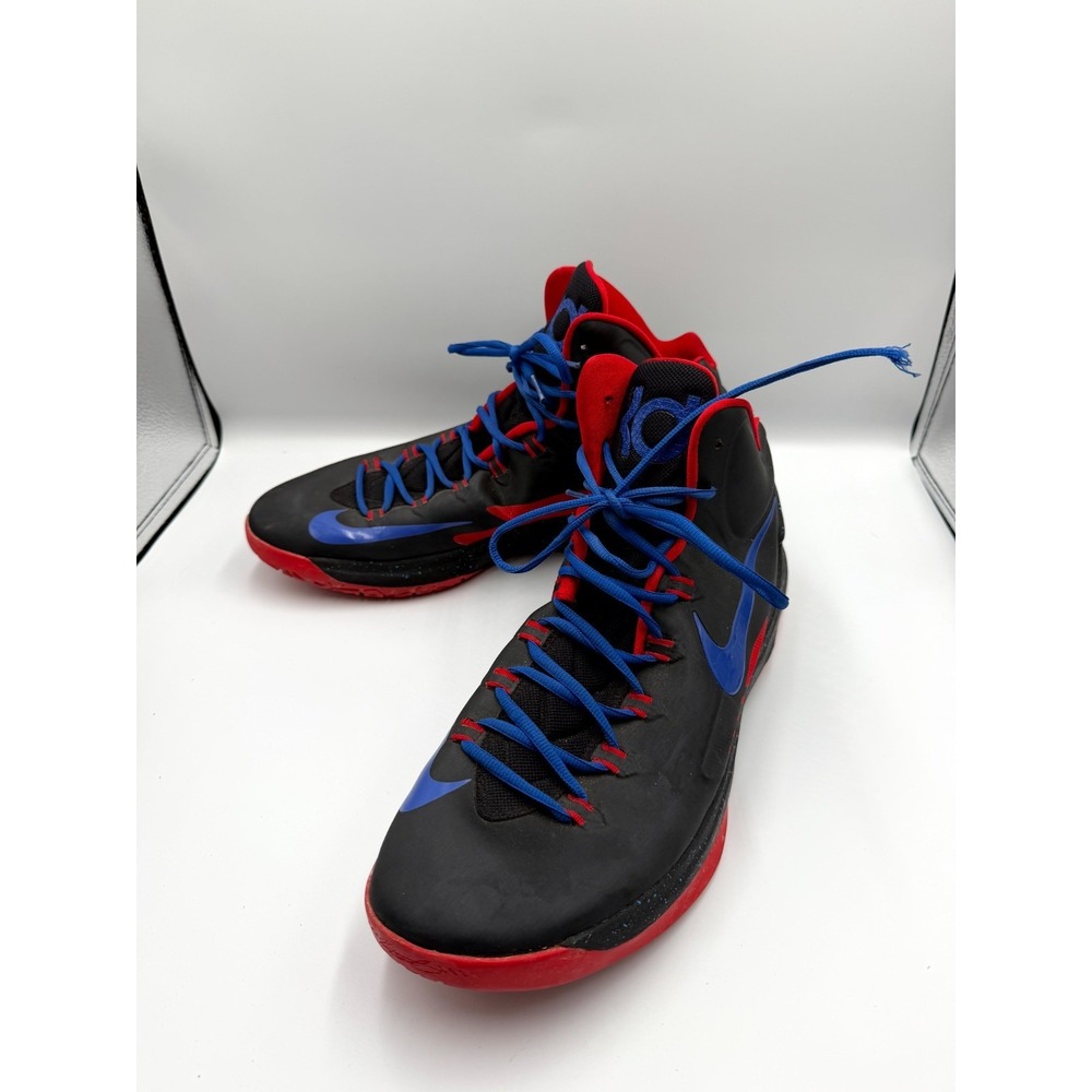 Nike KD 5 Thunder Away Mens 16 Sneaker Black Photo Blue Lace Up Basketball Shoes